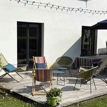 Grande Maison Au Centre De Avec Jardin, Terrasse Et Wifi - Fr-1-368-460 Perros-Guirec